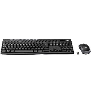 Teclado e mouse s/fio mk270 logitech