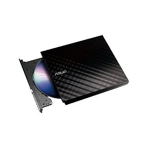 Gravador Dvd Externo Asus Slim Preto /blk/g/as *imp