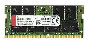 Memoria ram notebook ddr4 16gb kingston 2400 mhz sodimm