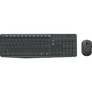 Kit teclado e mouse sem fio mk235 logitech