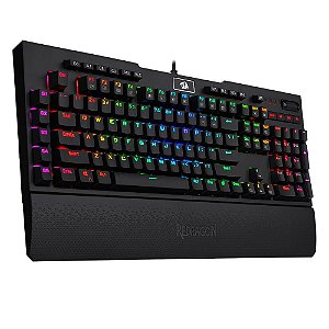 Teclado mecanico redragon surara pro rgb switch blue