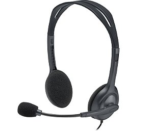 FONE COM MICROFONE H111 LOGITECH P3
