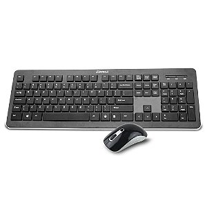 Kit office mouse teclado s/fio  maxprint