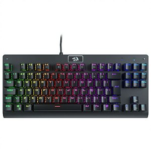 Teclado mecanico redragon rgb dark avenger switch red