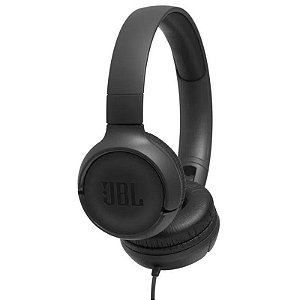 Fone Jbl Tune 500 Preto Jblt500black