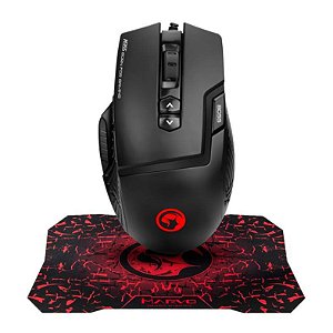 Kit Gamer Mouse E Mousepad Scorpion Marvo G909+g1