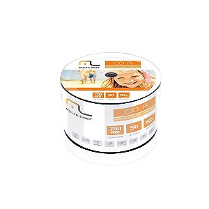 CD-R MULTILASER COM 50 UNIDADES