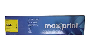 TONER MAXPRINT/HP 126A AMARELO CE312A