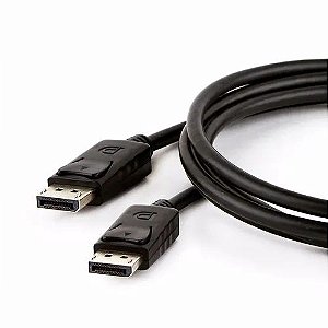 Cabo Displayport FCDP1 (Dp) 1,80mts - Preto Feasso