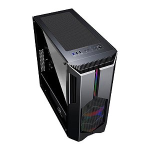 Gabinete Gamer Redragon Grindor Preto-GC-616