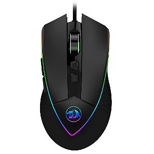 MOUSE GAMER COM FIO EMPEROR RGB PRETO REDRAGON M909-RGB
