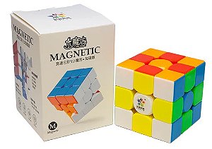 Qiyi Cubo Mágico Magnético 3x3x3 Profissional Rubick 3x3 Ímã Cubo