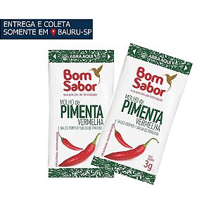 Molho Pimenta Sachê Bom Sabor c/200 unidades