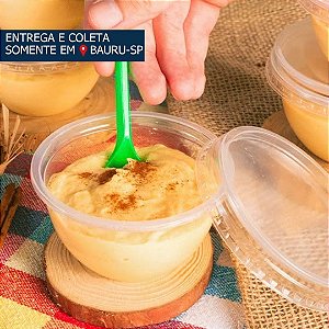 Pote Plástico Bowl com Tampa c/20 unidades