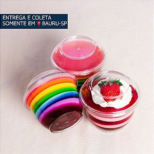 Pote Acrílico MIX 180ml c/10 unidades