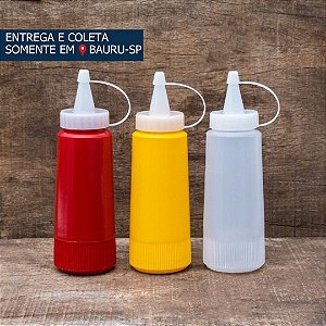 Bisnaga Plástica para Molhos - 125ml