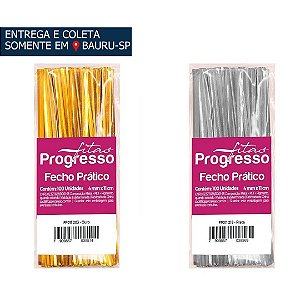 Fecho Metálico c/100 unidades