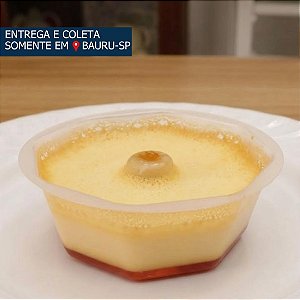 Embalagem Forneável Pudim 1 Litro com Tampa c/5 unidades
