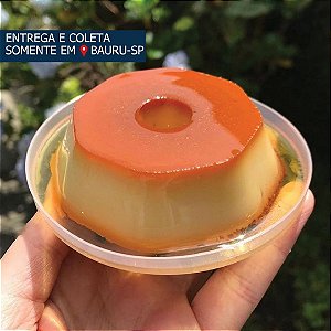 Embalagem Forneável Pudim 80ml com Tampa c/20 unidades