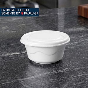 Pote em Isopor com tampa 500ml c/100 unidades