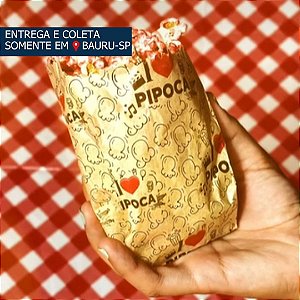 Saco para Pipoca c/ desenho c/100 unidades