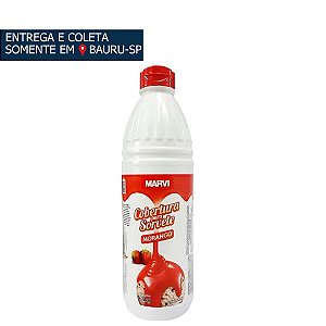 Cobertura para Sorvetes Morango c/1kg