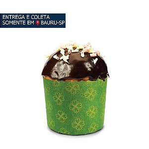 Forma de Panetone 100g Verde c/12 unidades