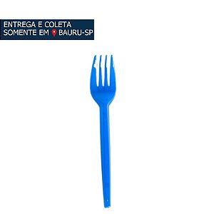 Garfo para Sobremesa Azul c/50 unidades