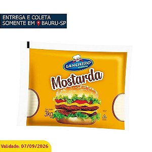 Mostarda Refil Lanchero 3Kg