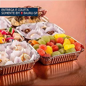 Bandeja em Alumínio 220ml c/tampa D12