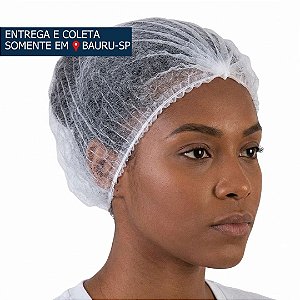 Touca Descartável c/100 unidades