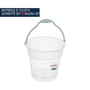 Balde Plástico Redondo 8L