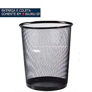 Cesto Aramado Preto 8,5L