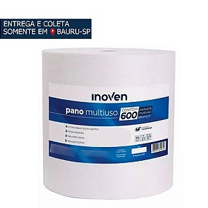Rolo Multiuso 28x300 BRANCO c/600 panos