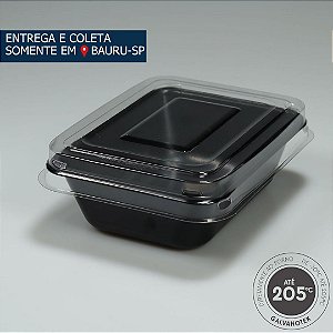 Embalagem Forneável com tampa G206 500ml c/100 unidades