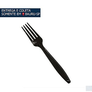 Garfo Master Preto c/50 unidades