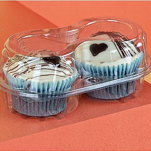 Embalagem Plástica para 2 Doces G14