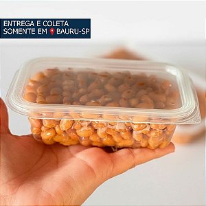 Pote Retangular com Tampa c/24 unidades PRAFESTA