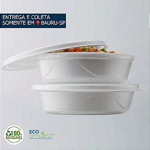 Marmitex Isopor 850ml Darnel c/100 unidades