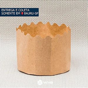 Forma de Panetone 400g Krafit c/12 unidades