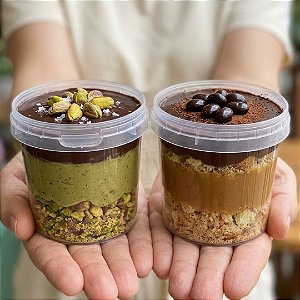 Pote Redondo 220ml c/tampa e lacre c/10 unidades