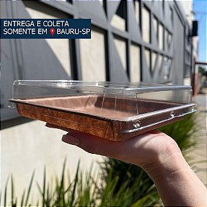Forma PIE Forneável Quadradra Grande c/5 unidades