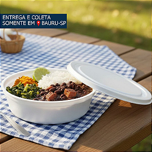 Marmitex Isopor 750ml Fibraform FM75 c/100 unidades