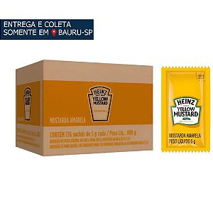 Mostarda Sachê Heinz c/144 unidades