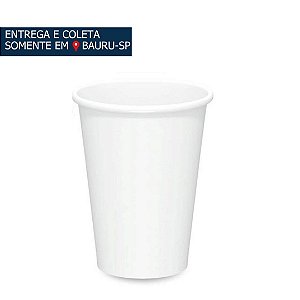 Copo Papel Branco 180ml c/50 unidades
