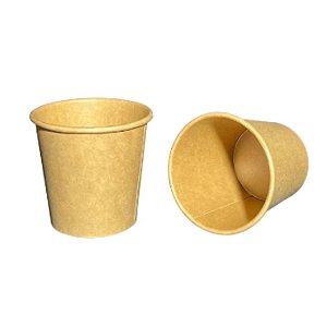 Copo Papel Kraft 100ml c/25 unidades