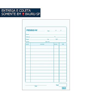 Talão Pedido 1/32 2 vias c/80 folhas