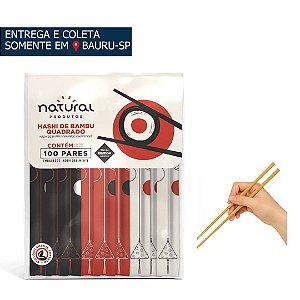 Hashi Bambu c/100 unidades