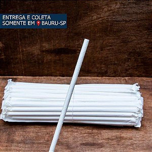 Canudos de Papel c/100 unidades