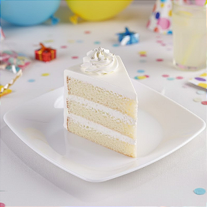 Prato Acrílico Sobremesa Quadrado c/10 unidades